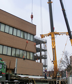 北海道大学病院外来棟新築新営 ＰＣ取付工事